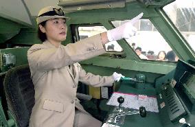 1st of 2 women Shinkansen drivers makes debut